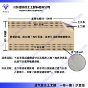 德旭達新品透氣復合土工膜